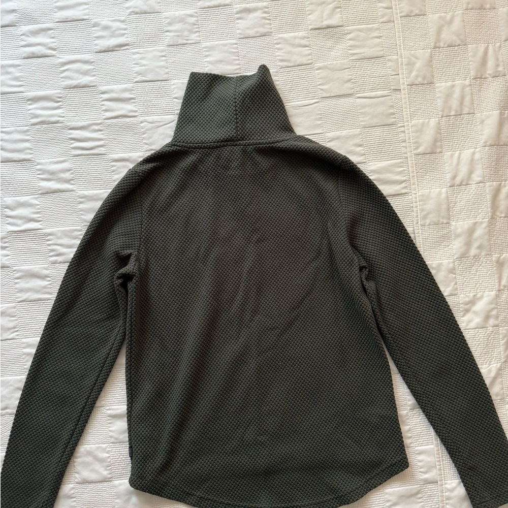 Dark Green Turtleneck Sweater